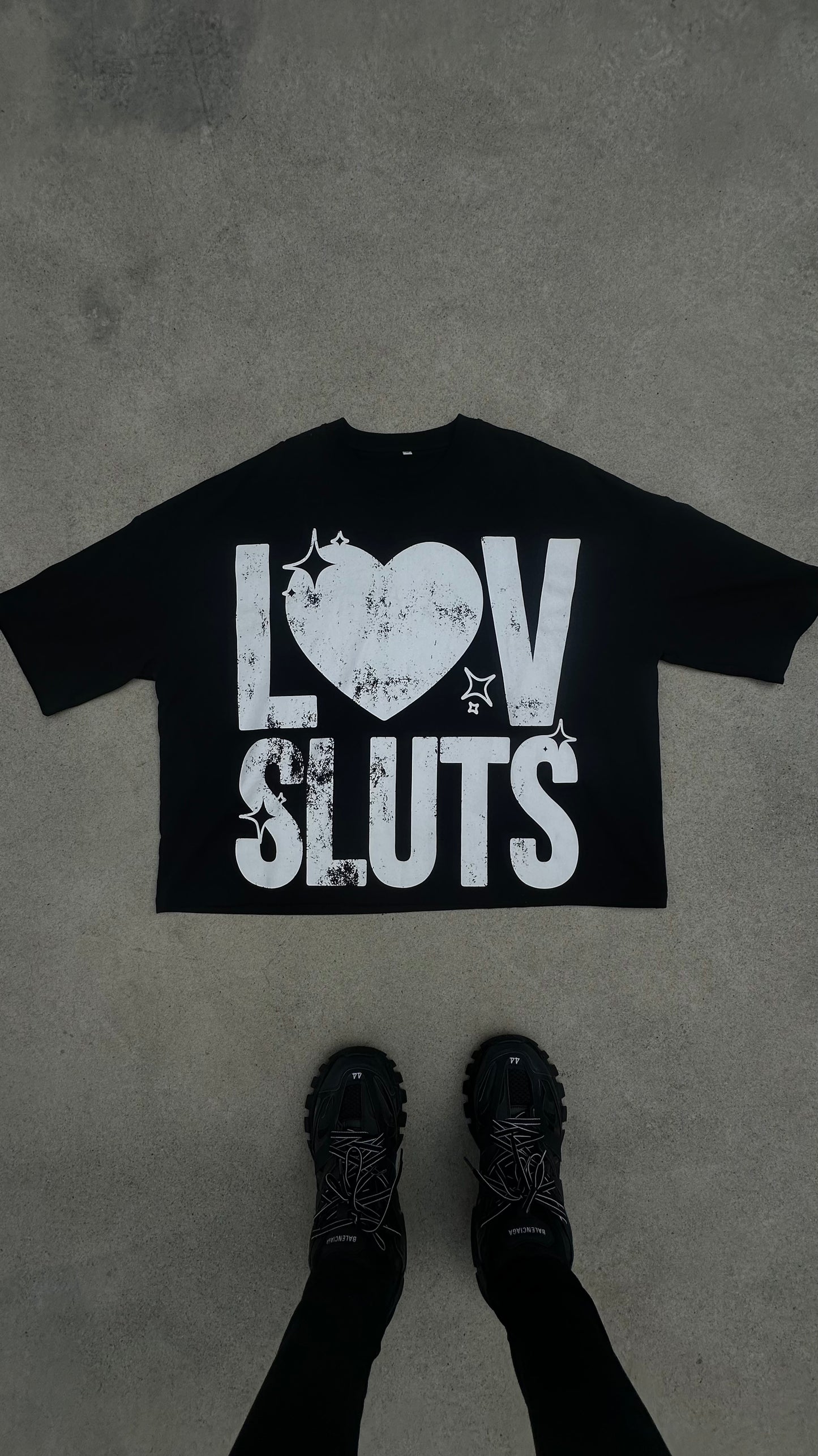 Luv Sluts Cropped T-shirt